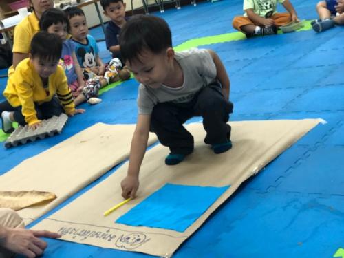 ห้อง3  กีฬาแบบห่วงฟ สร้างสรรค์จาก Loose Parts ๑๙๑๐๐ 7