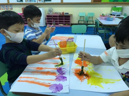 Brush art ห้อง 3 ช่วงบ่าย ๑๙๑๐๐๙ 0002