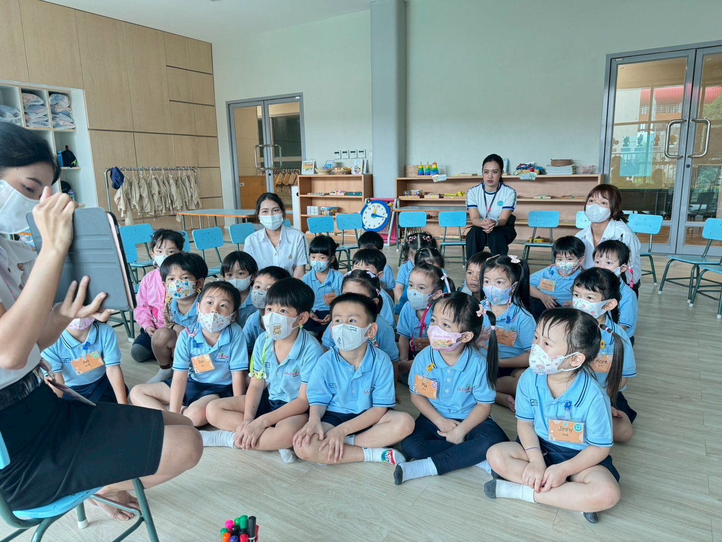 ประมวลภาพบรรยากาศการเรียนการสอน ภาคเรียนที่ 1/2568 ระดับชั้นอนุบาลปีที่ 2 ระหว่างวันที่ 23 – 27 มิถุนายน 2568 (กรุงเทพมหานคร)