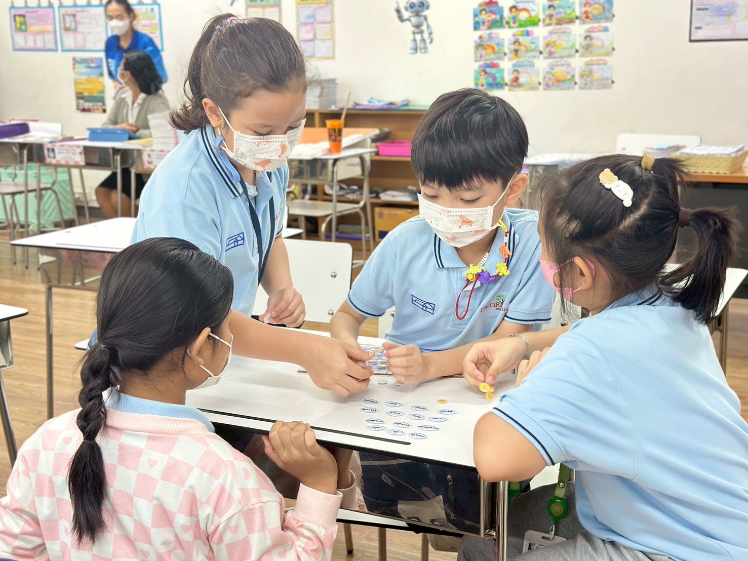 ประมวลภาพบรรยากาศการเรียนการสอน ภาคเรียนที่ 1/2568 ระดับชั้นประถมศึกษาปีที่ 3 วันที่ 18 – 22  สิงหาคม 2568 (กรุงเทพมหานคร)