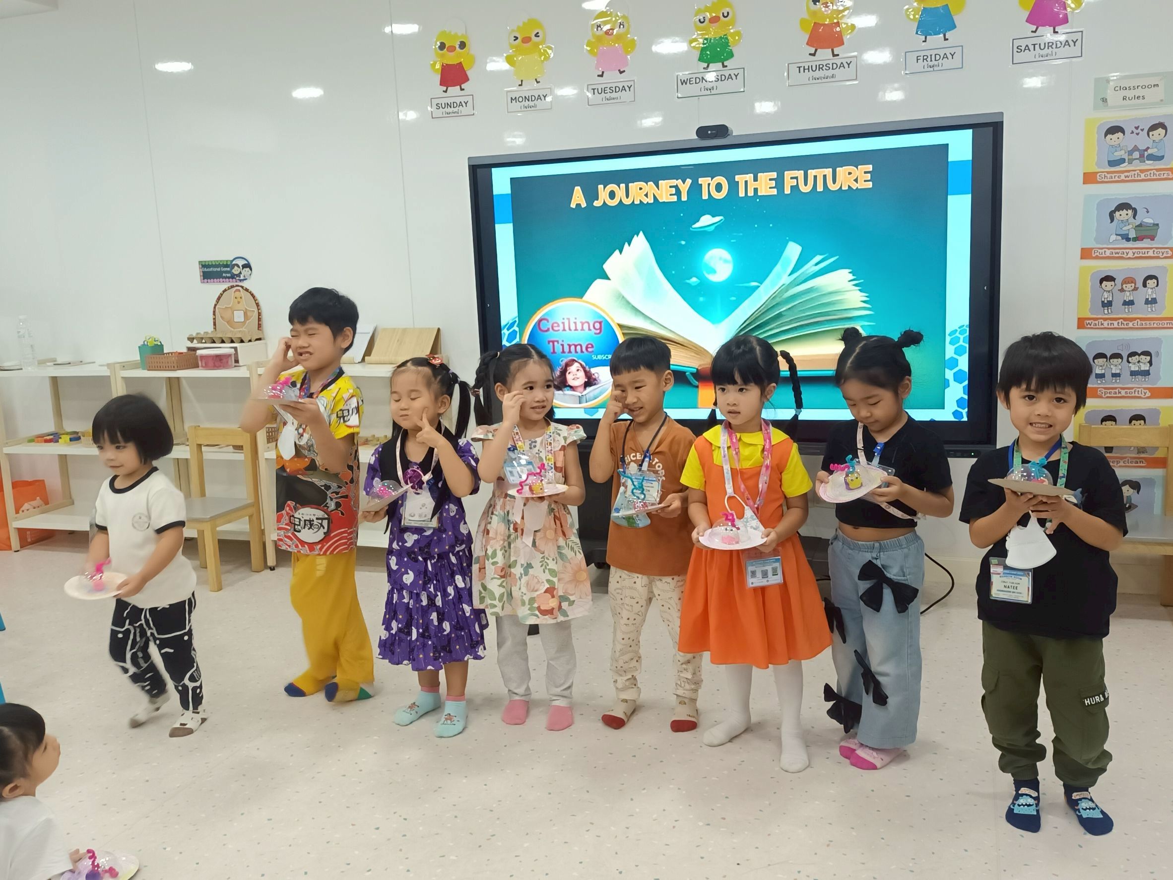ประมวลภาพกิจกรรม October Camp 2025: Mission Me Time Machine(3 Missions: Me Then & Now / Me for the Planet / Me in the Future)