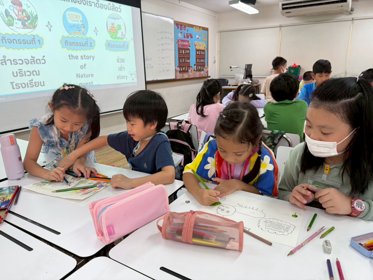 ประมวลภาพกิจกรรม October Camp 2025: Mission Me Time Machine(3 Missions: Me Then & Now / Me for the Planet / Me in the Future)
