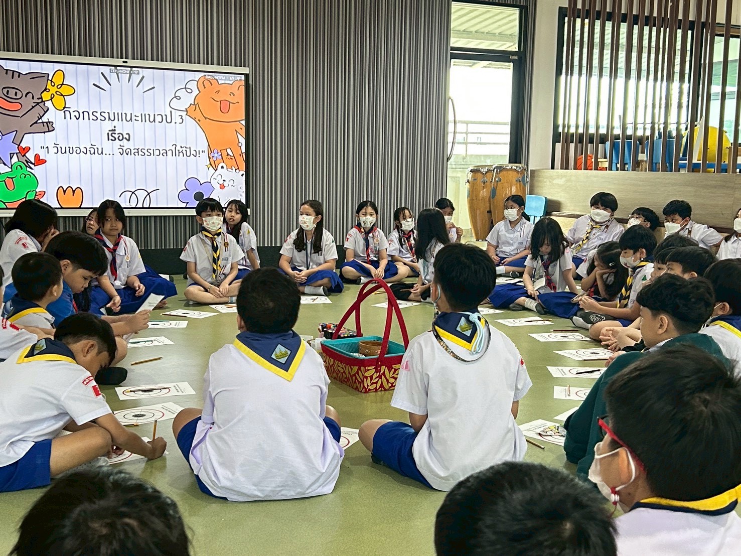 ประมวลภาพบรรยากาศการเรียนการสอน ภาคเรียนที่ 2/2568 ระดับชั้นประถมศึกษาปีที่ 3 วันที่ 10 – 14 พฤศจิกายน  2568 (กรุงเทพมหานคร)