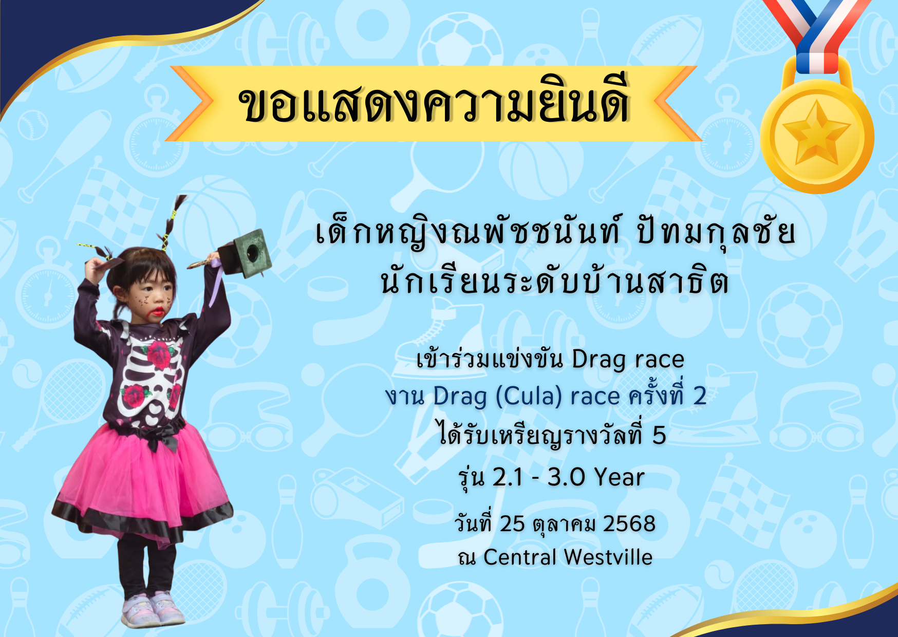 🎊ขอแสดงความยินดี Congratulation on your achievement 🎊