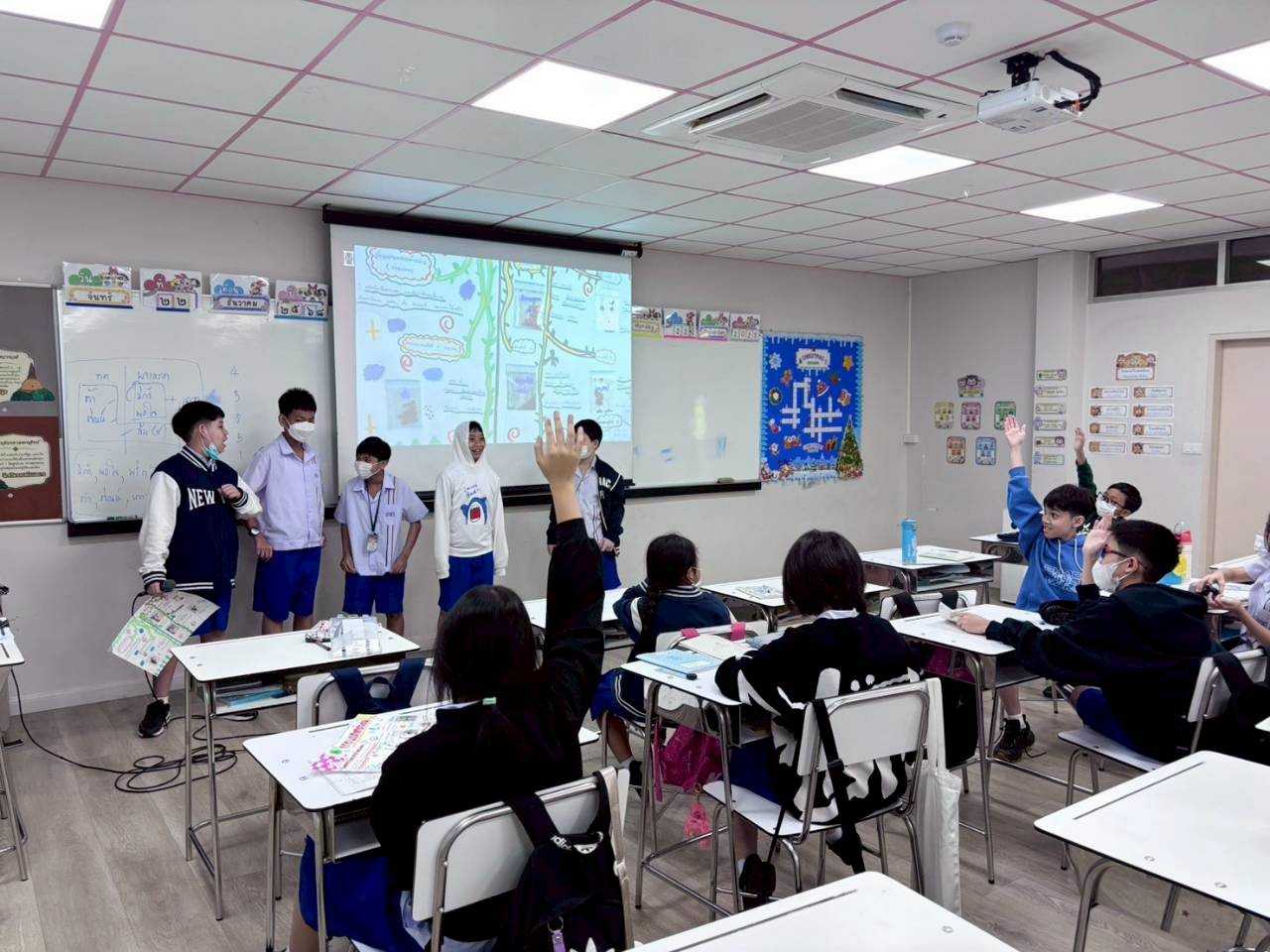 ประมวลภาพบรรยากาศการเรียนการสอน ภาคเรียนที่ 2/2568 ระดับชั้นประถมศึกษาปีที่ 6 วันที่ 22 – 26  ธันวาคม 2568 (กรุงเทพมหานคร)