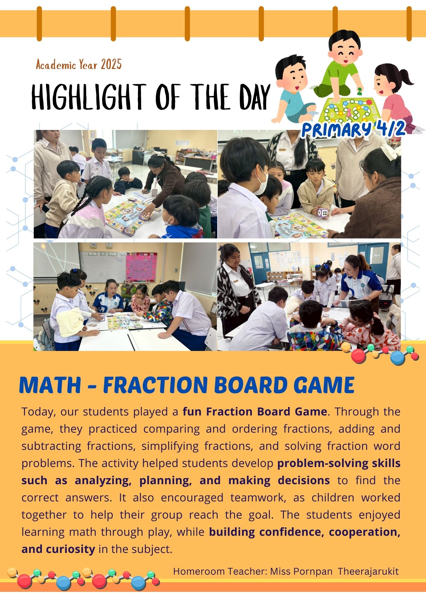 Academic Year 2025 HIGHLIGHT OF THE DAY