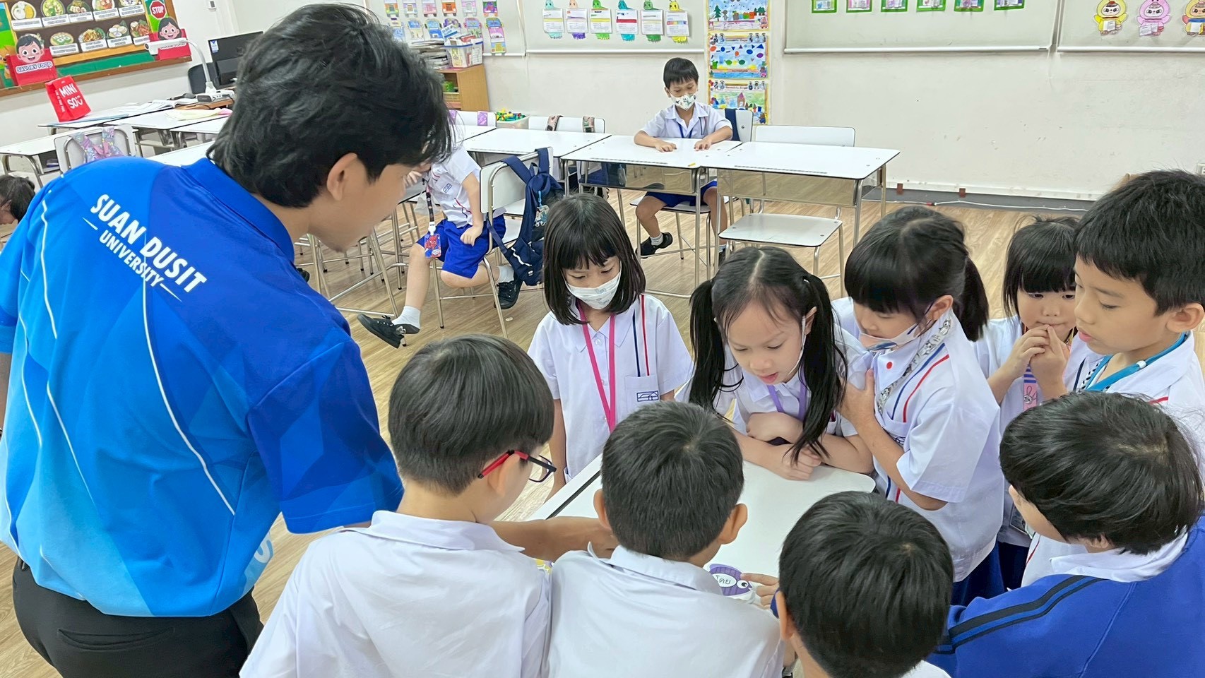 ประมวลภาพบรรยากาศการเรียนการสอน ภาคเรียนที่ 2/2568 ระดับชั้นประถมศึกษาปีที่ 1 วันที่ 26 – 30 มกราคม 2569 (กรุงเทพมหานคร)