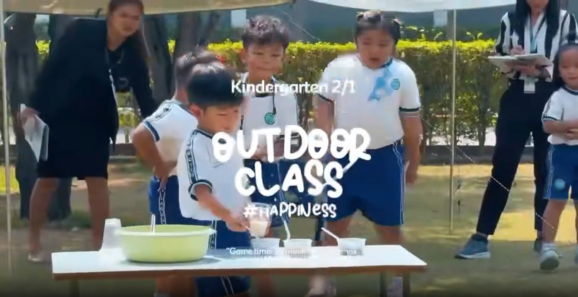 🌞🥣✨ Outdoor Activity Soy Milk Relay