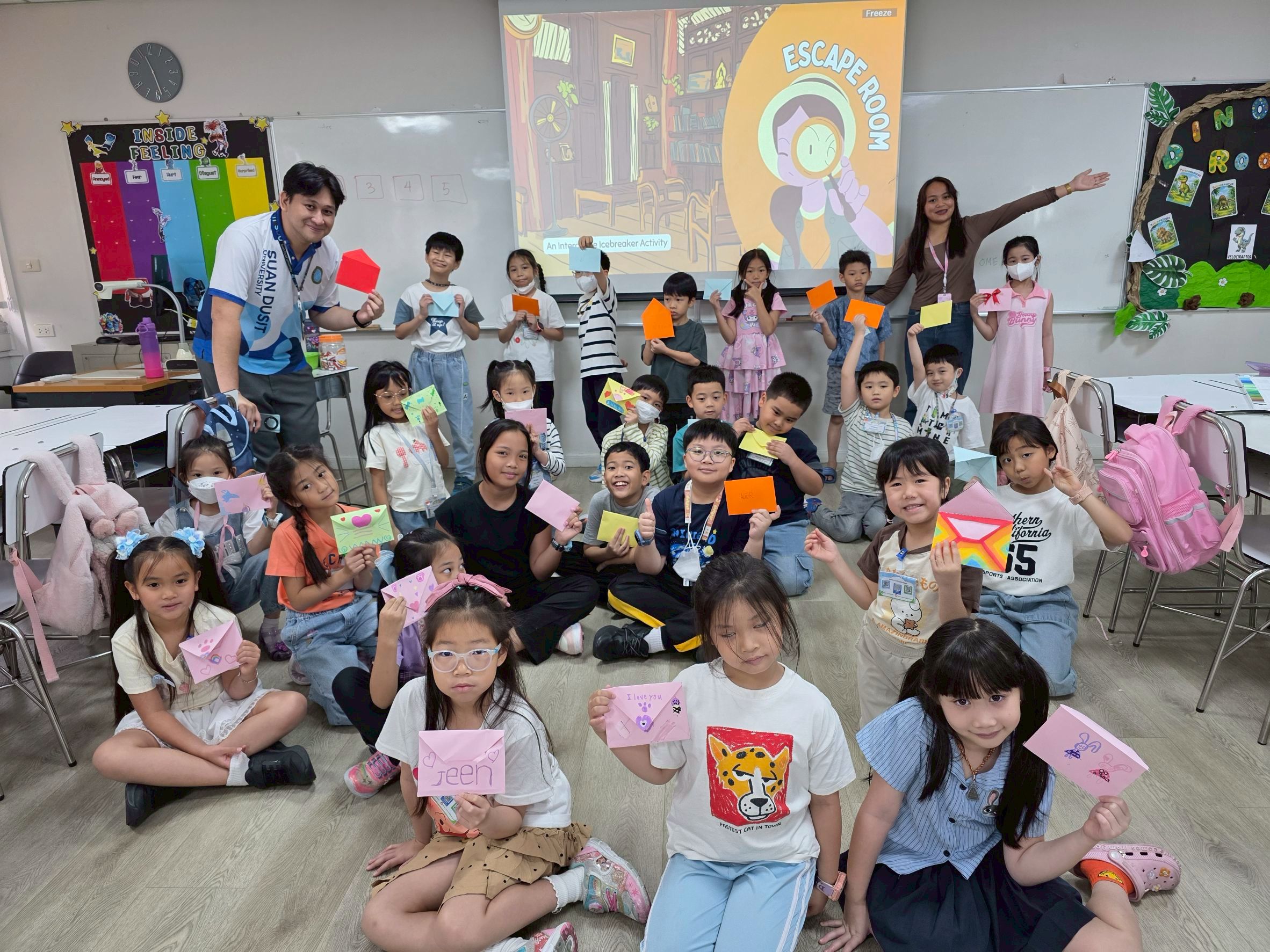 📣 รวมภาพบรรยากาศกิจกรรมโครงการ Summer Camp 2026 🌈✨ (Dino Dot Room EP1)