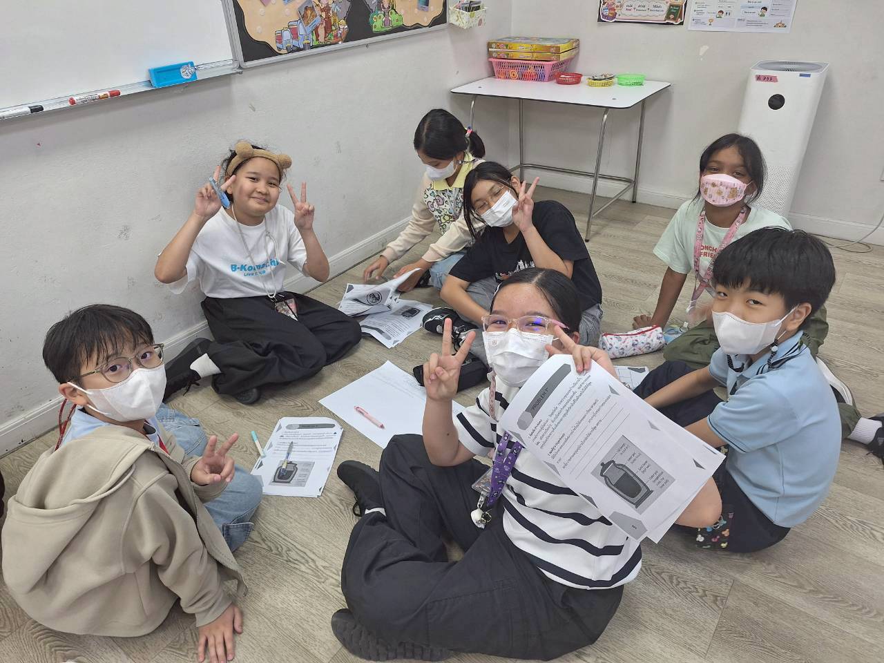 ภาพกิจกรรมการเรียนการสอน ภาคเรียนที่ 1/2569 ระดับชั้นประถมศึกษาปีที่ 6 ระหว่างวันที่ 2- 5 มิถุนายน 2569 (กรุงเทพมหานคร)